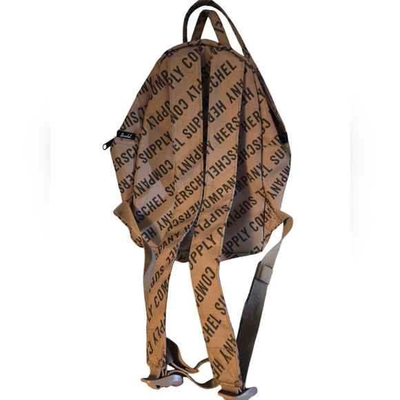 Herschel Supply Brand Tan Small Backpack with Signage - Picture 2 of 5